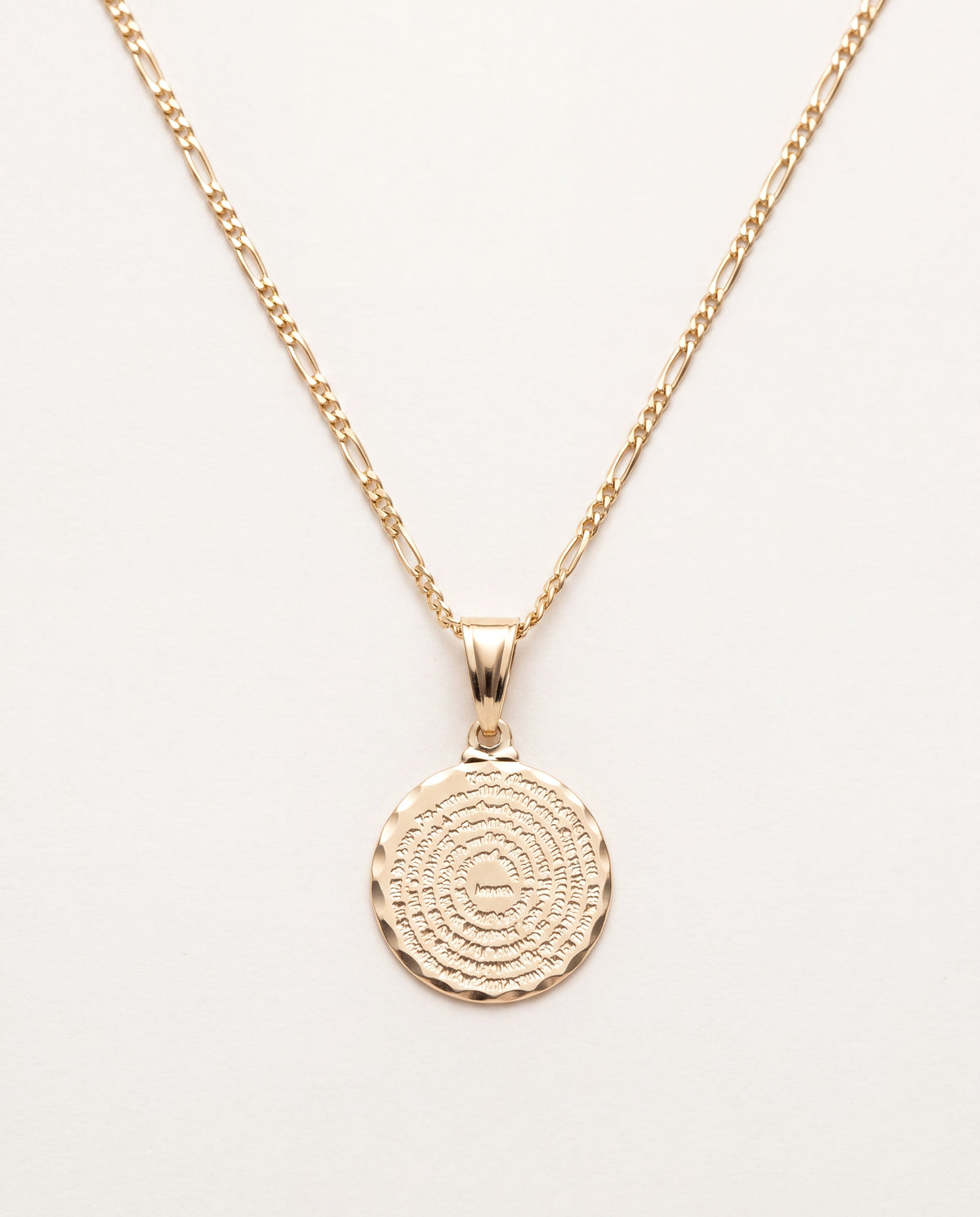 18KT Gold Filled Necklaces, Gold Filled Our Father Prayer Necklace | Religious Pendant by HAUS OF MONOGRAM