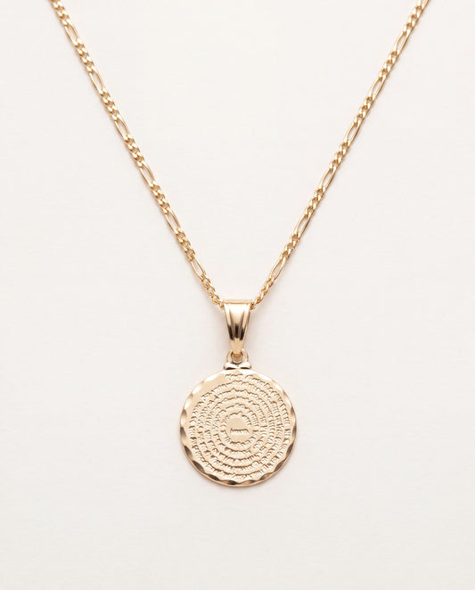 18KT Gold Filled Necklaces, Gold Filled Our Father Prayer Necklace | Religious Pendant by HAUS OF MONOGRAM