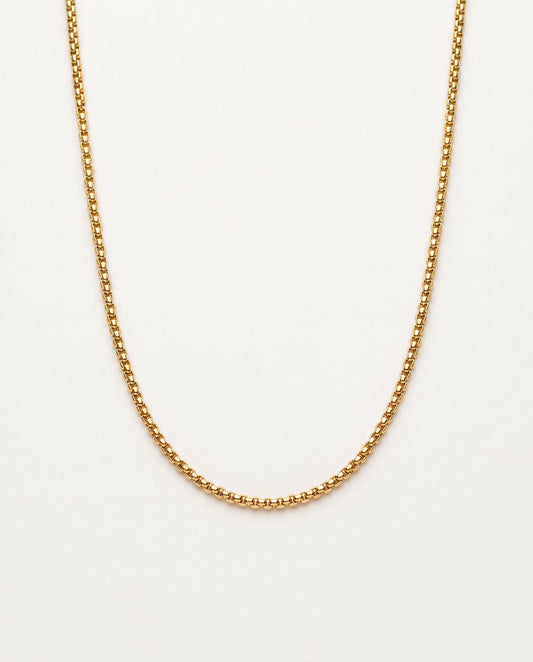 18KT Gold Filled Necklaces, Gold Filled Rolo Chain | 2mm Width | 24 Inch Necklace by HAUS OF MONOGRAM