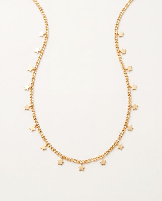 18KT Gold Filled Necklaces, Gold Filled Star Necklace | Dainty 18kt Gold Celestial Jewelry by HAUS OF MONOGRAM
