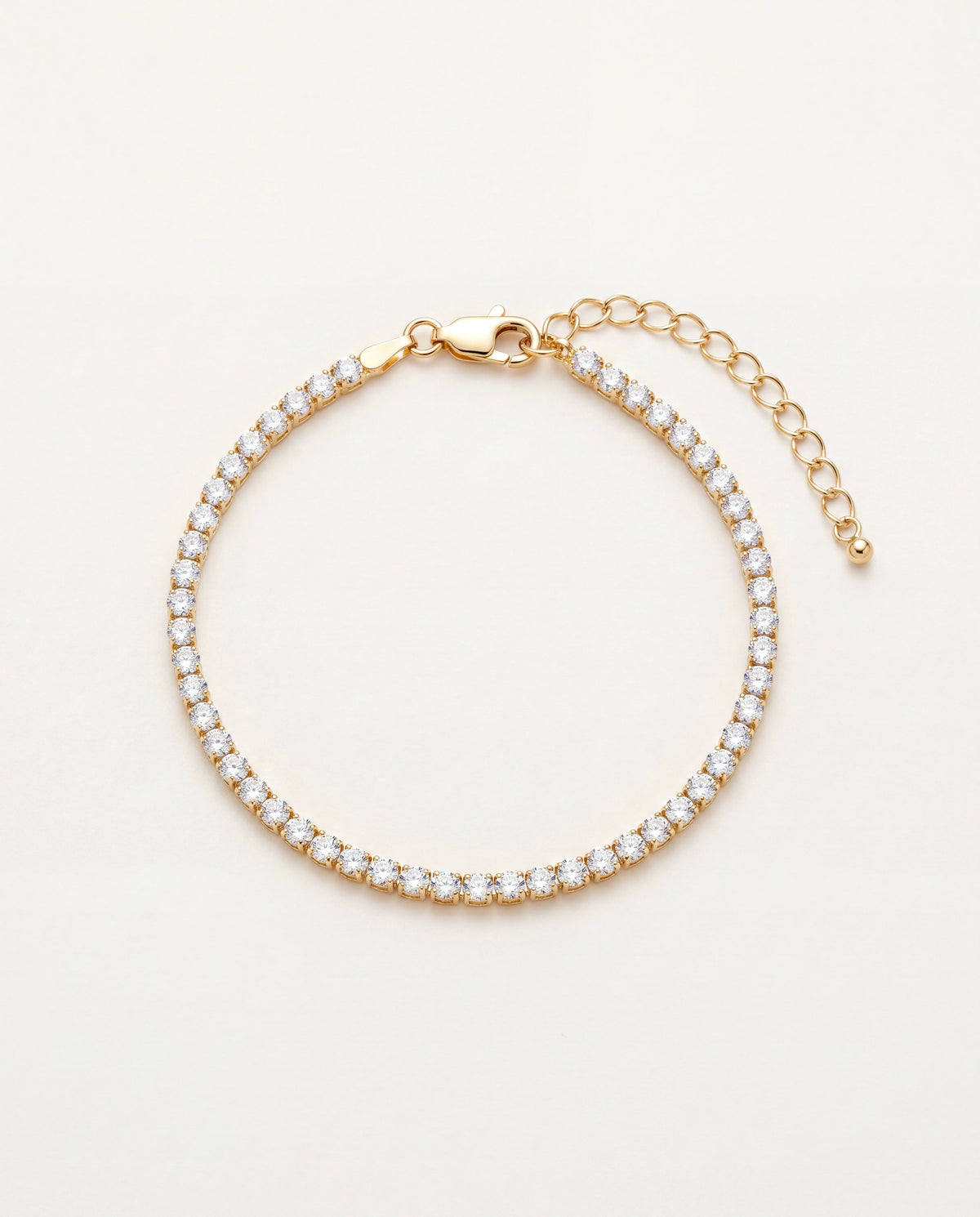 Gold Filled Tennis Bracelet