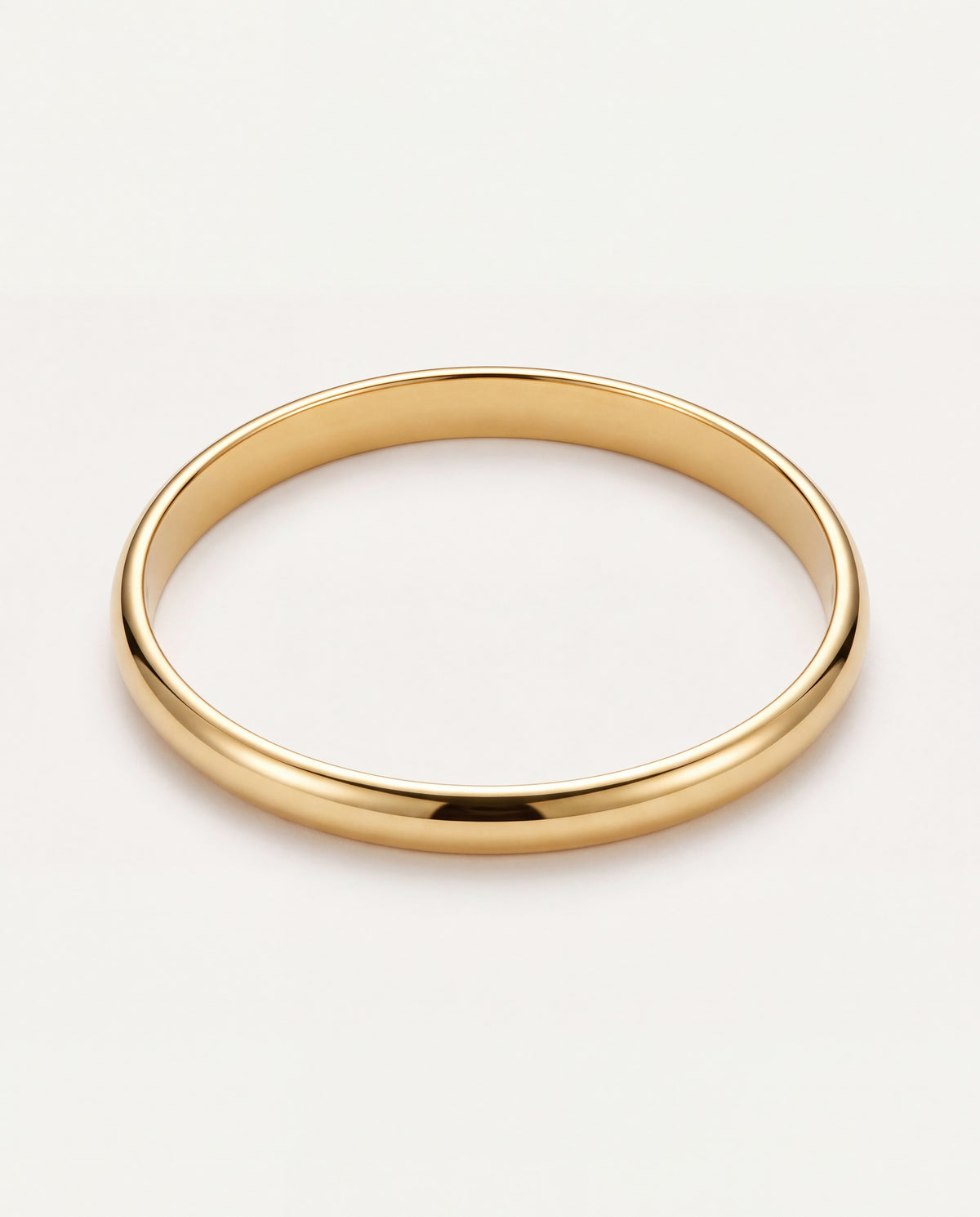 18KT Gold Filled Bangles, Gold Plated Stainless Steel Bangle | Everyday Stackable Bracelet by HAUS OF MONOGRAM