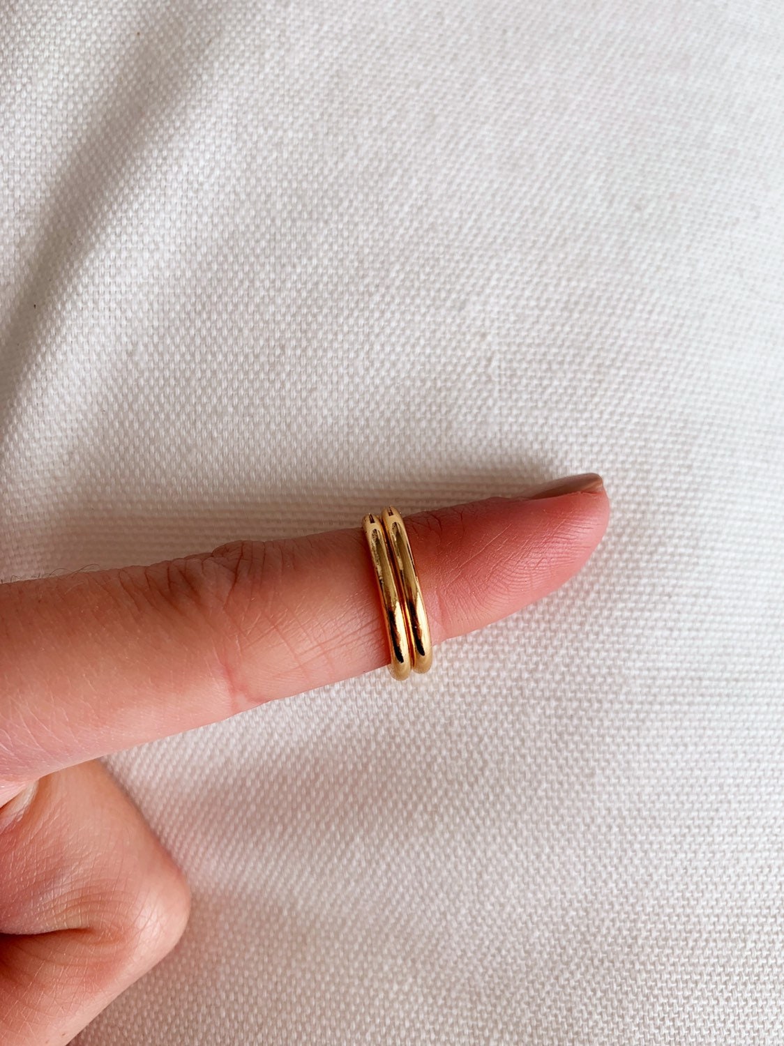Gold Filled 18mm Mini Hoops