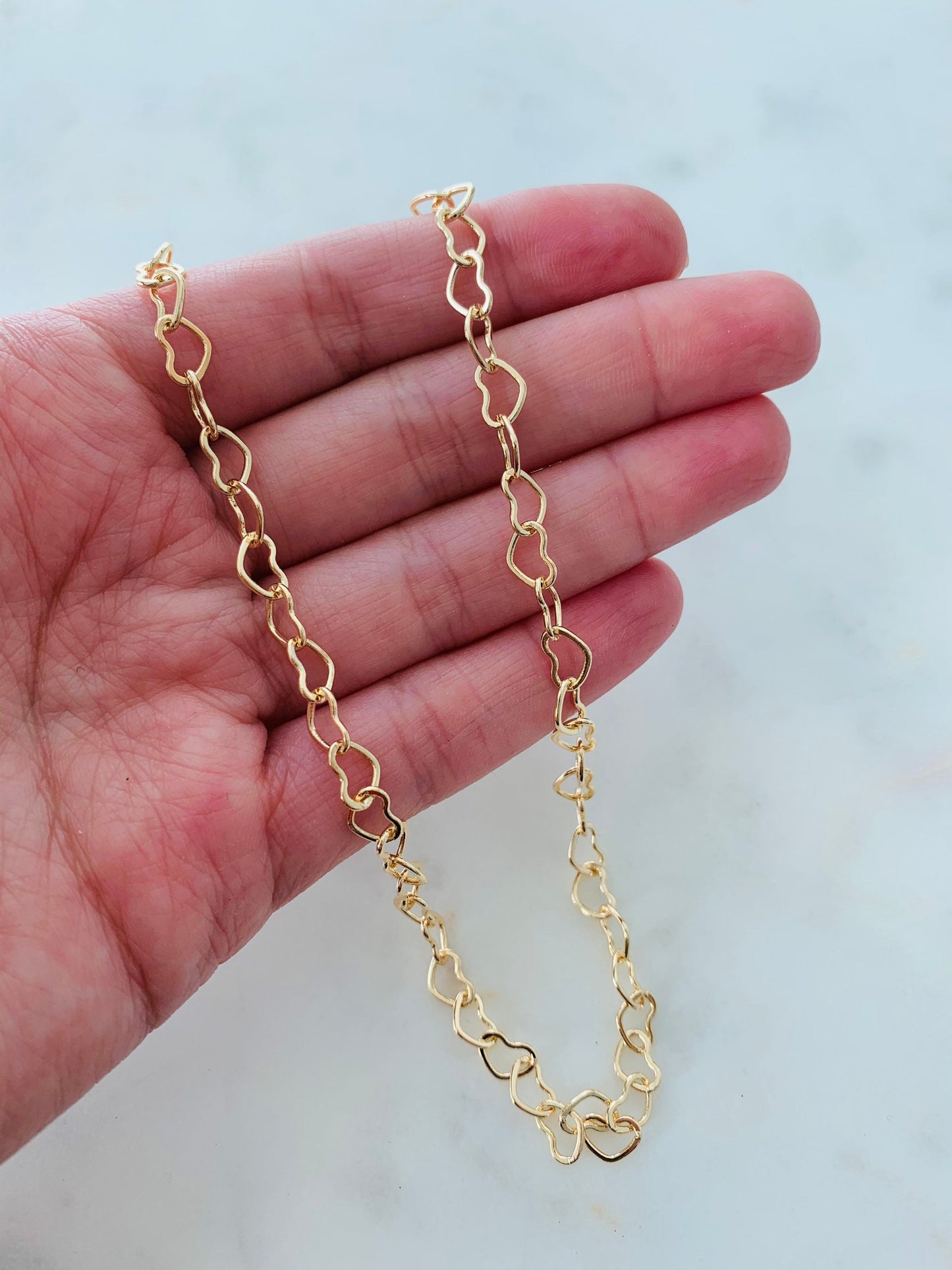 Gold Filled 5mm Heart Necklace | Bold, Romantic Shine