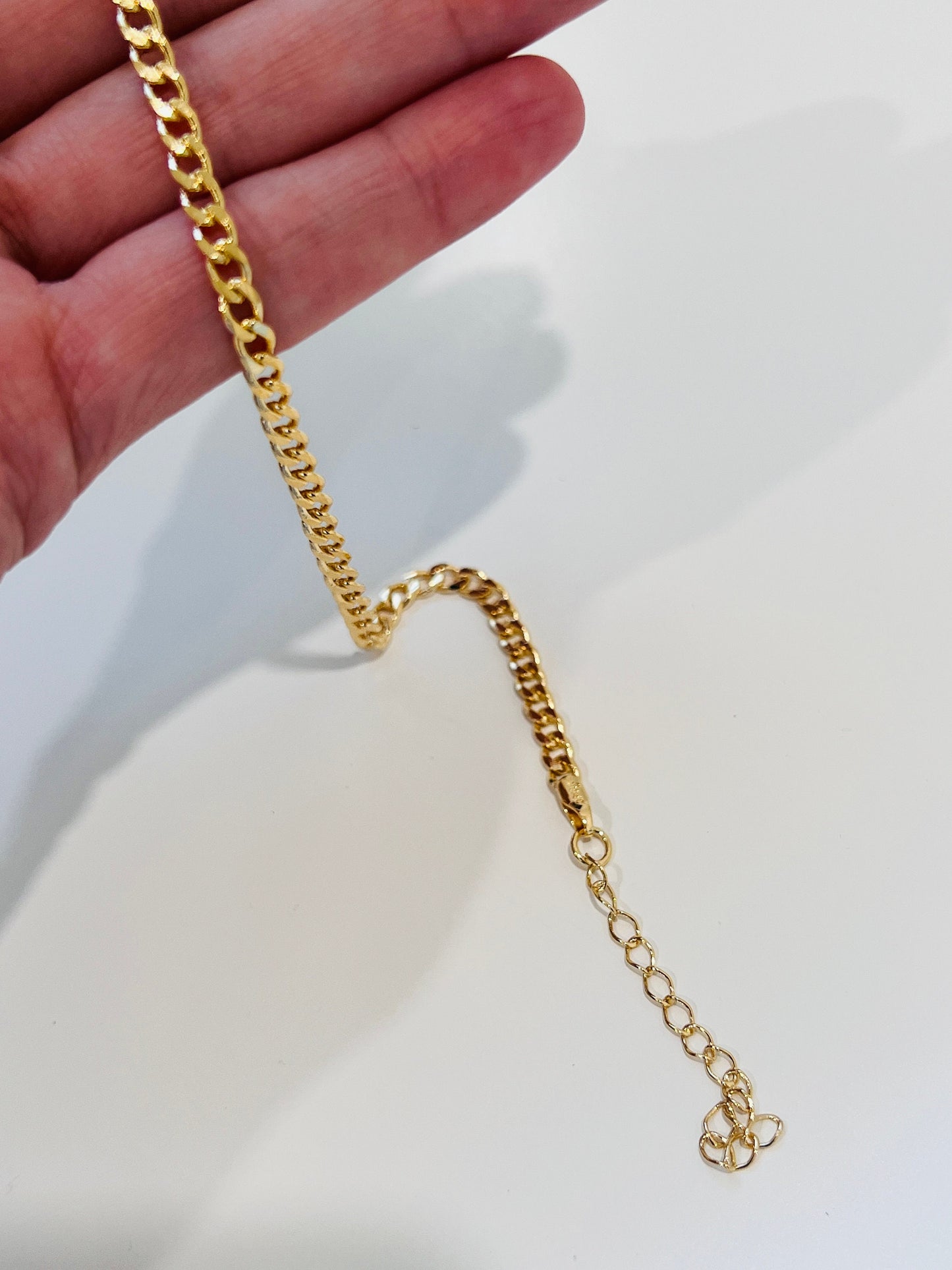 Gold Filled Butterfly Necklace | Gemstone Accent | 16"+2"