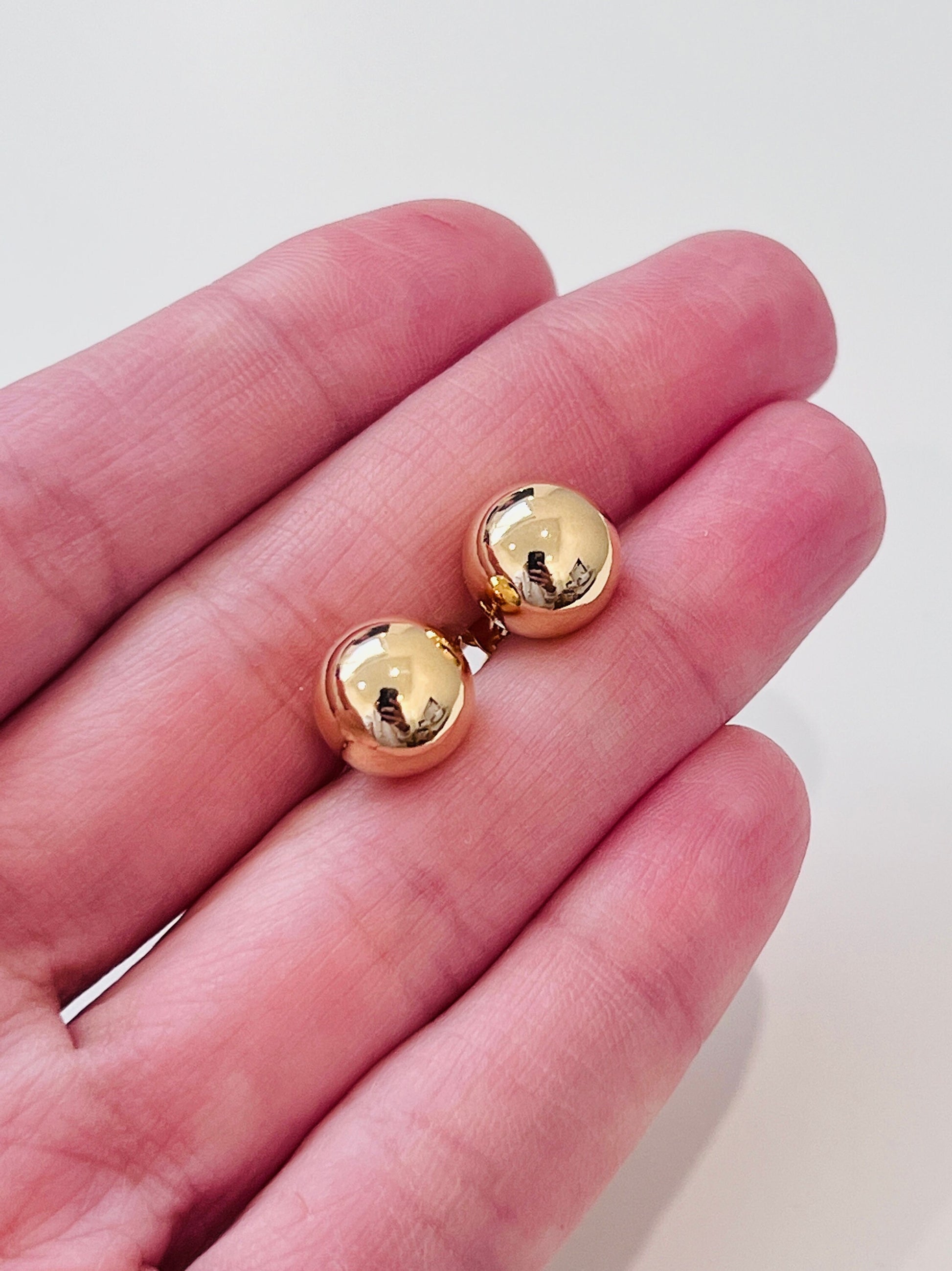 Stud Earrings Gold Filled Stud Earrings Gold Filled Stud Earrings Gold Filled Ball Earrings 9mm Gold Filled Stud Earrings Gold Earrings Gold