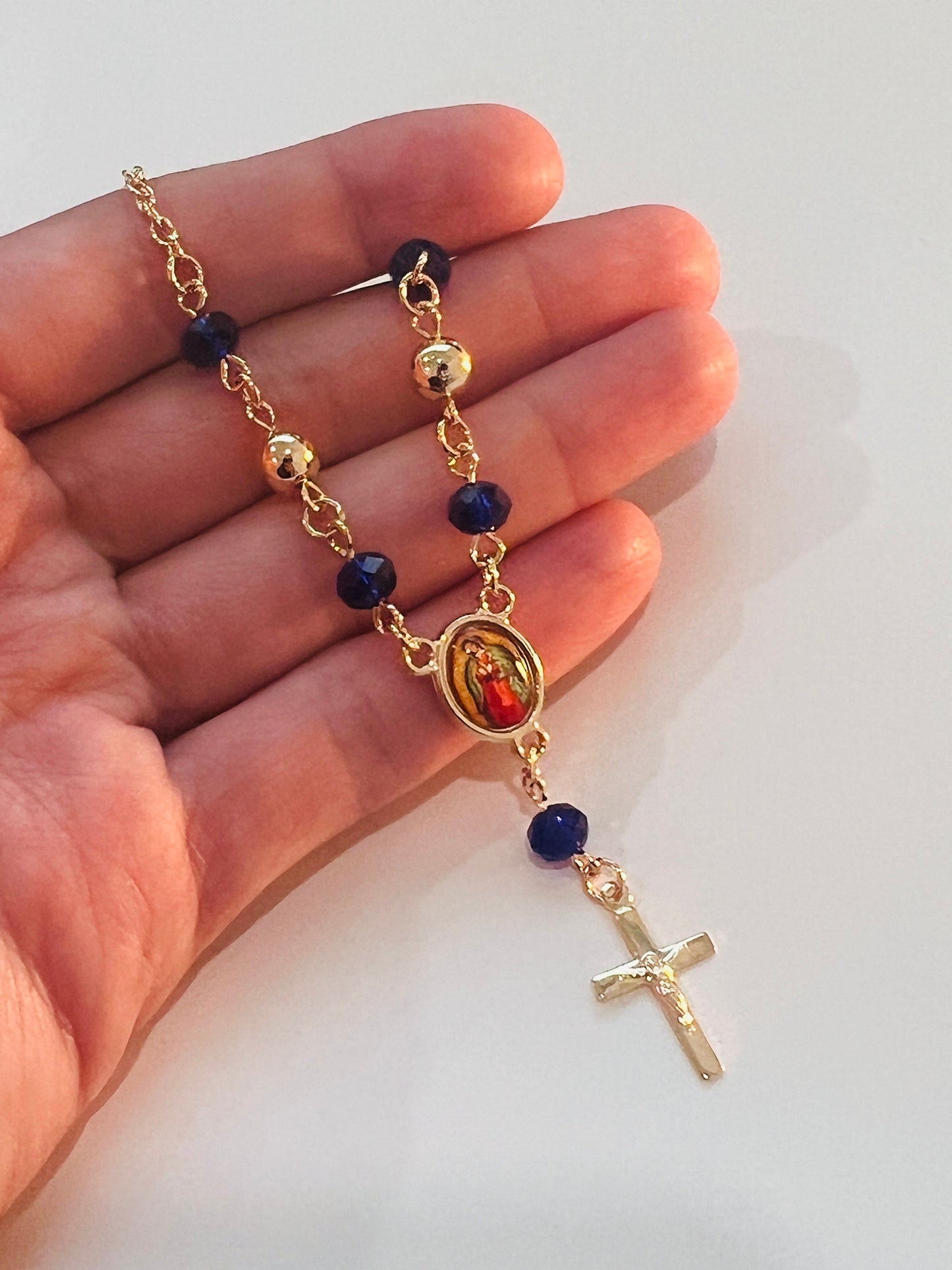 Gold Filled Guadalupe Bracelet | 7.5" Faithful Shine