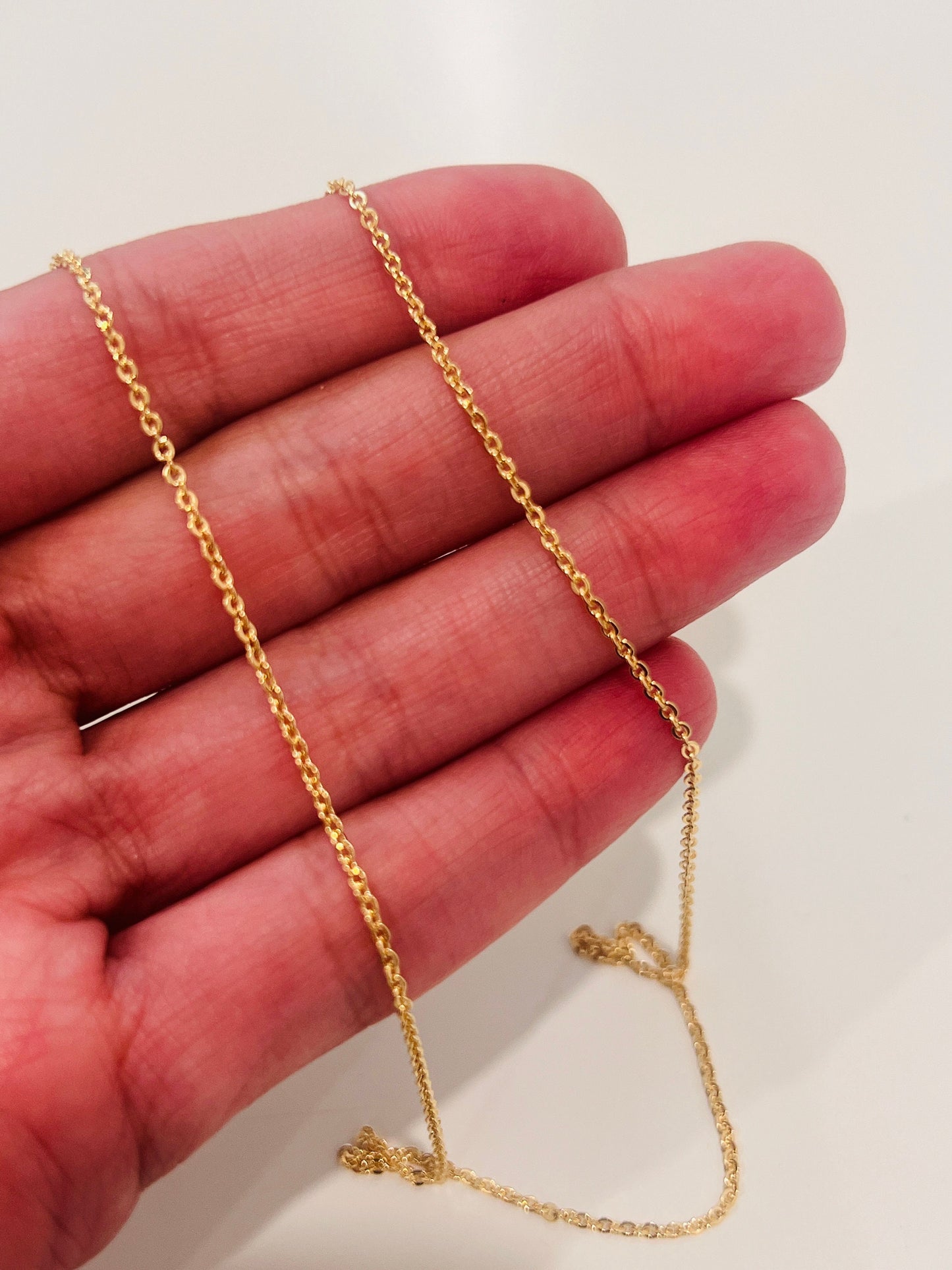 Gold Filled 1mm Rolo Necklace | Delicate Everyday Staple