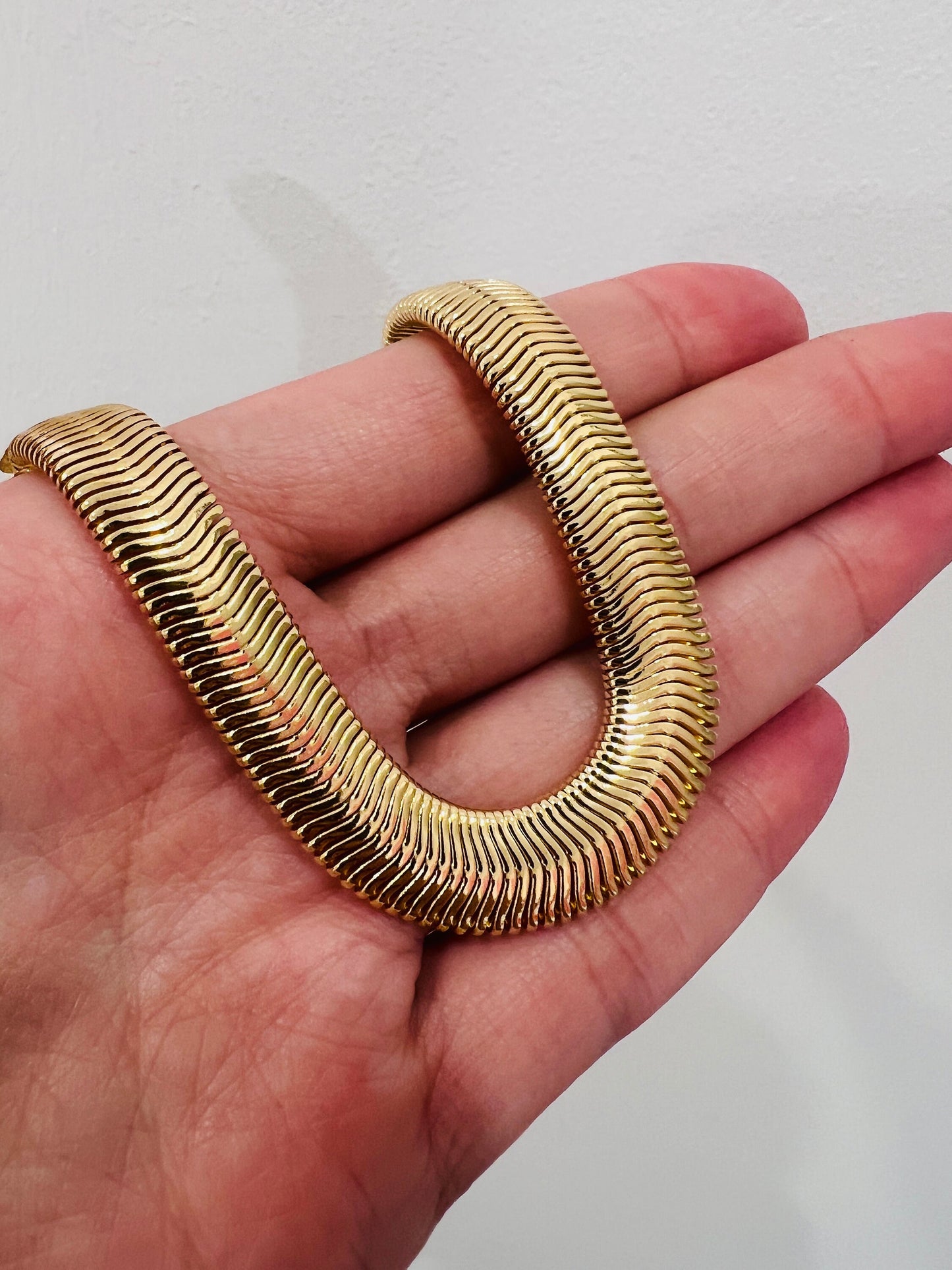 Gold Filled 9mm Magic Herringbone Bracelet | Bold Shine, Effortless Glam
