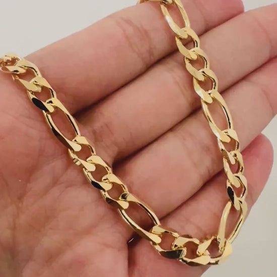 Gold Filled Figaro Bracelet, Gold Layering Bracelet, Gold Chain Bracelet, Figaro Bracelet 18kt, Dainty Chain Bracelet, Mens Bracelet, Gift