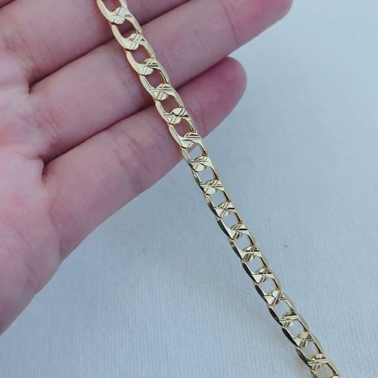 Gold Filled Curb Chain Anklet, Gold Layering Anklet, Gold Chain Anklet, Curb Chain Anklet 18kt, Dainty Chain Bracelet, Anklets