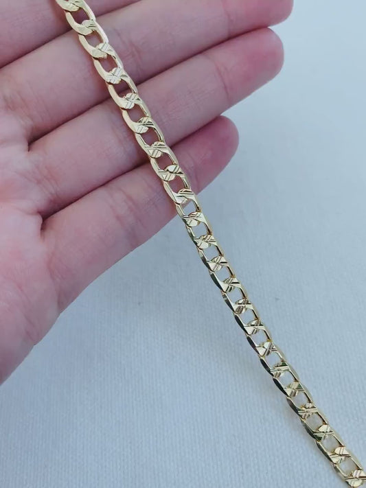 Gold Filled Curb Chain Anklet, Gold Layering Anklet, Gold Chain Anklet, Curb Chain Anklet 18kt, Dainty Chain Bracelet, Anklets