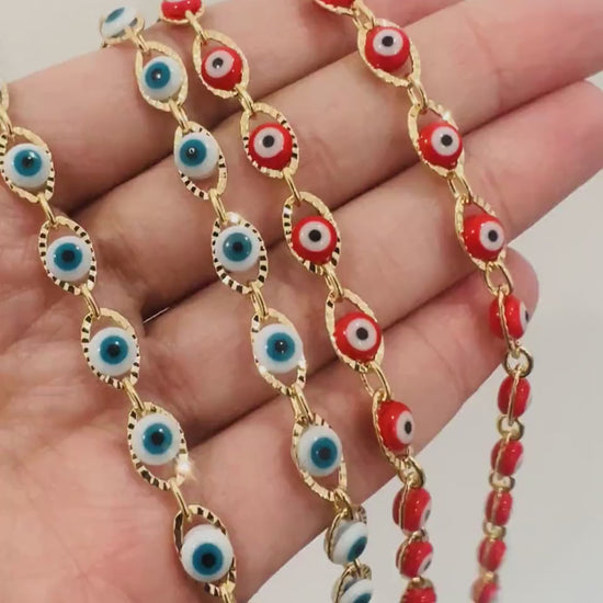 Evil Eye Necklace, Gold Filled Necklace, Gold Chain, Gold Filled Jewelry, Lucky Eye Necklace,Gold Necklace,Dainty Necklace,Delicate Necklace