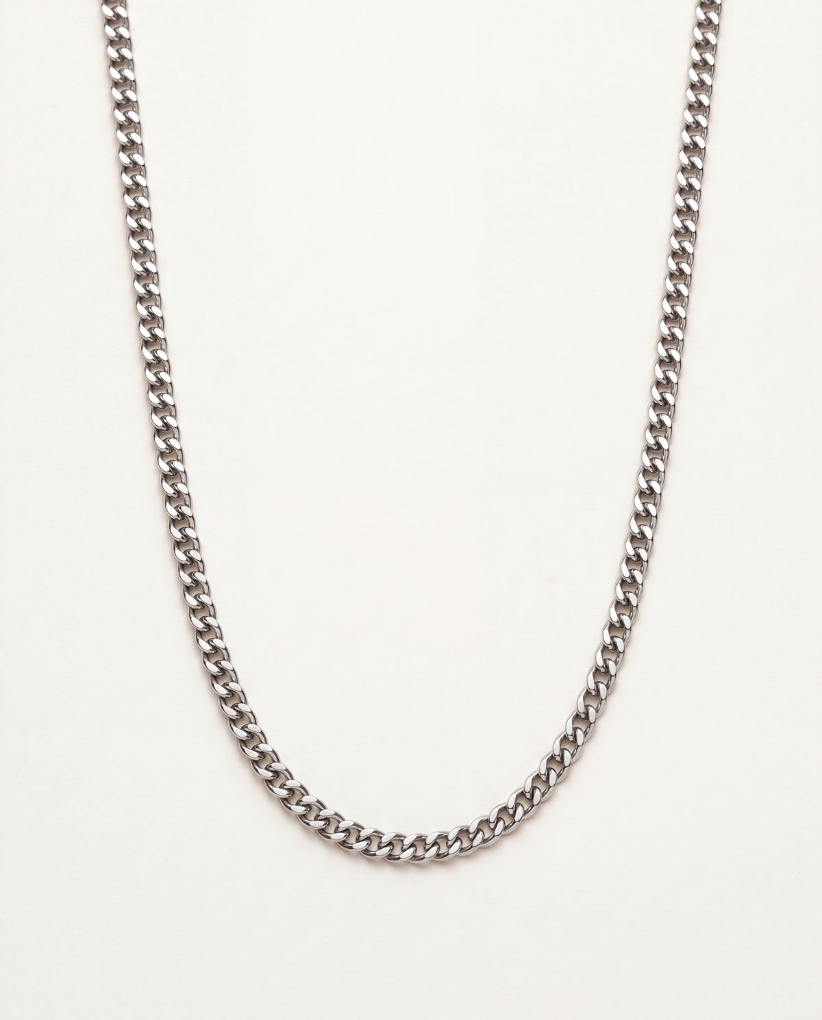 Stainless Steel 2mm Curb Chain Necklace | Unisex Style by HAUS OF MONOGRAM