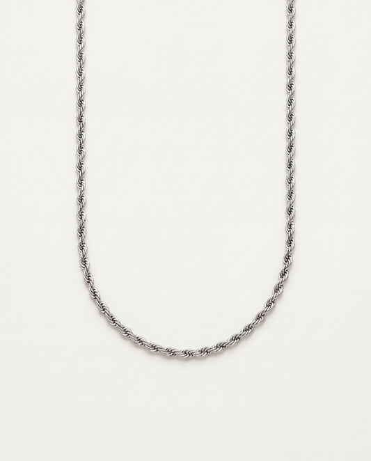 Stainless Steel 2mm Rope Chain | Layer Friendly Design by HAUS OF MONOGRAM
