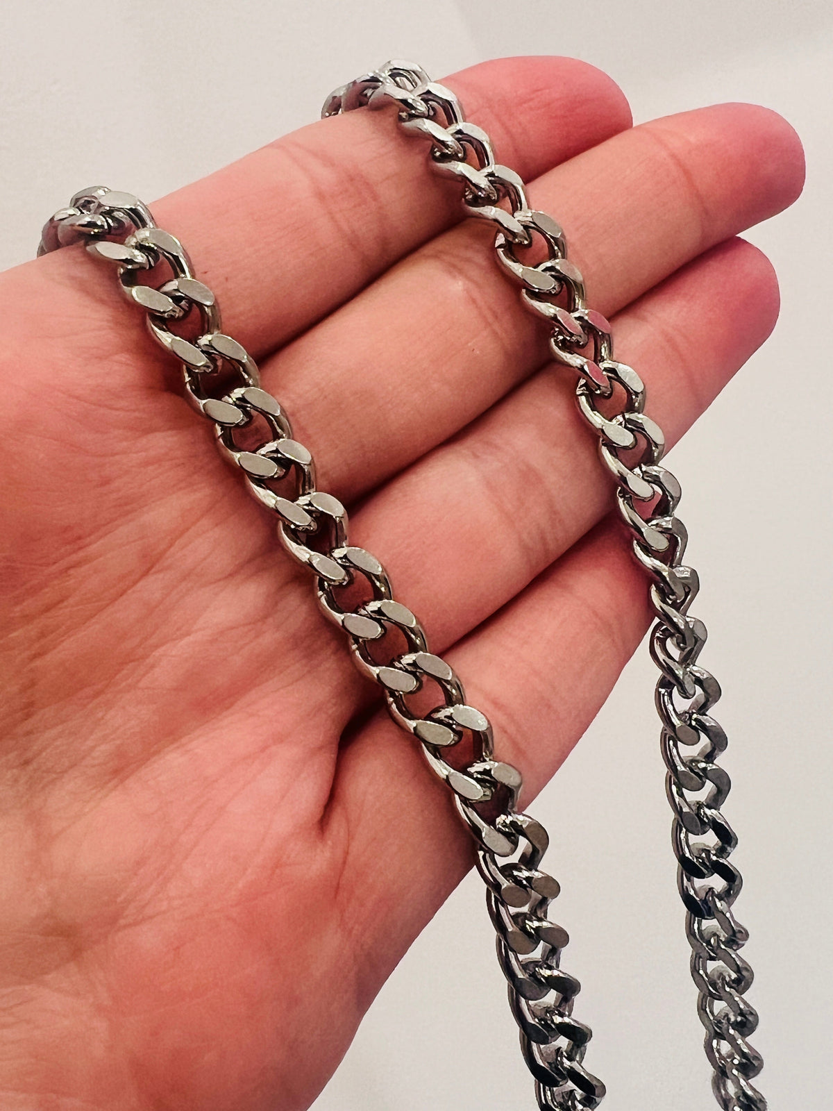 Stainless Steel 6mm Curb Necklace | Bold Daily Layer by HAUS OF MONOGRAM