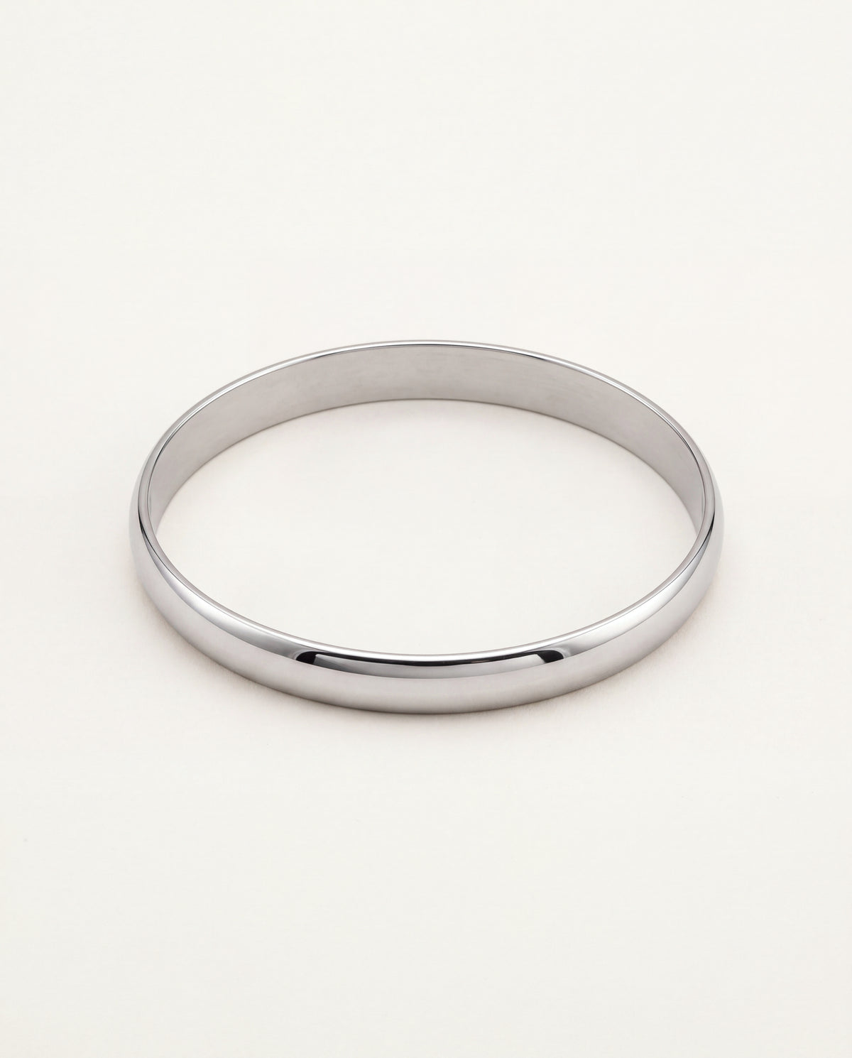 Stainless Steel Bangle | 5mm Everyday Minimalist Bracelet by HAUS OF MONOGRAM
