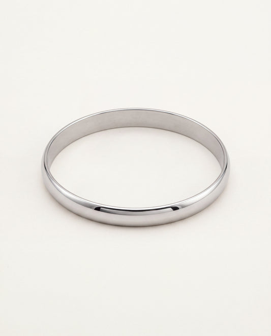 Stainless Steel Bangle | 5mm Everyday Minimalist Bracelet by HAUS OF MONOGRAM