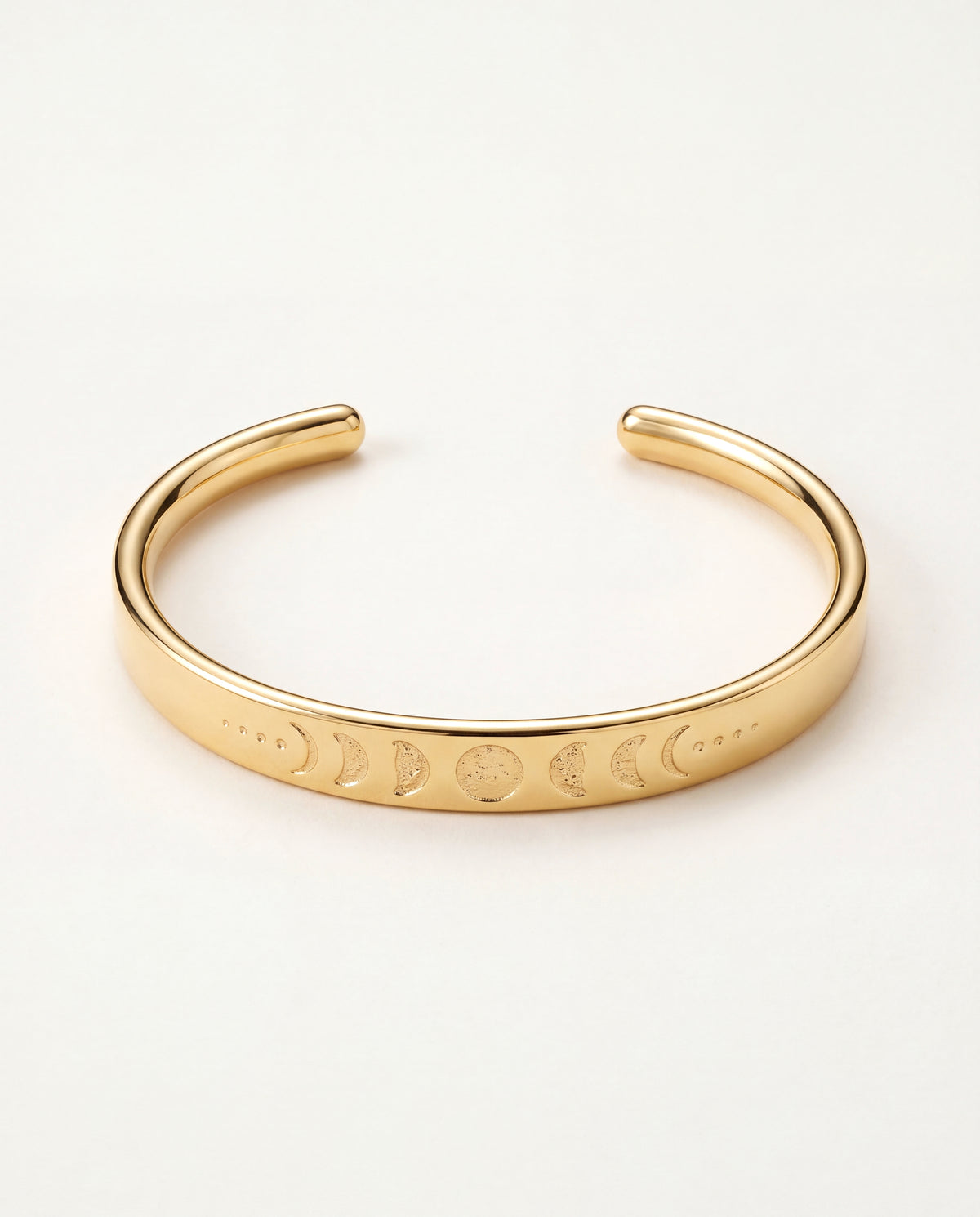 18KT Gold Filled Bangles, Stamped Gold Filled Bangle | Adjustable Minimalist Cuff by HAUS OF MONOGRAM