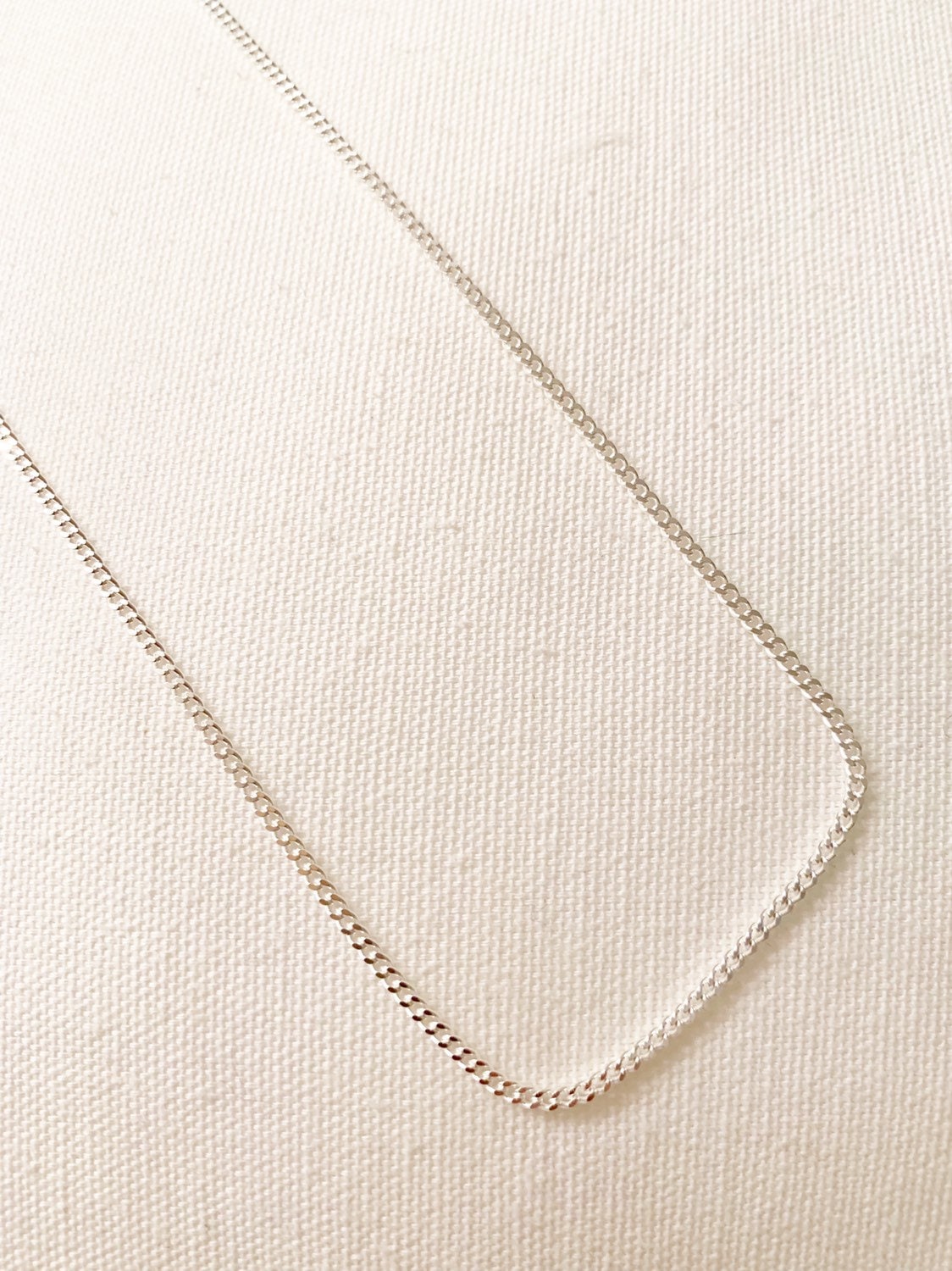 925 Sterling Silver Men's Chains, Sterling Silver Virgin Mary Pendant Necklace | 2mm Curb Chain | Religious Jewelry by HAU...
