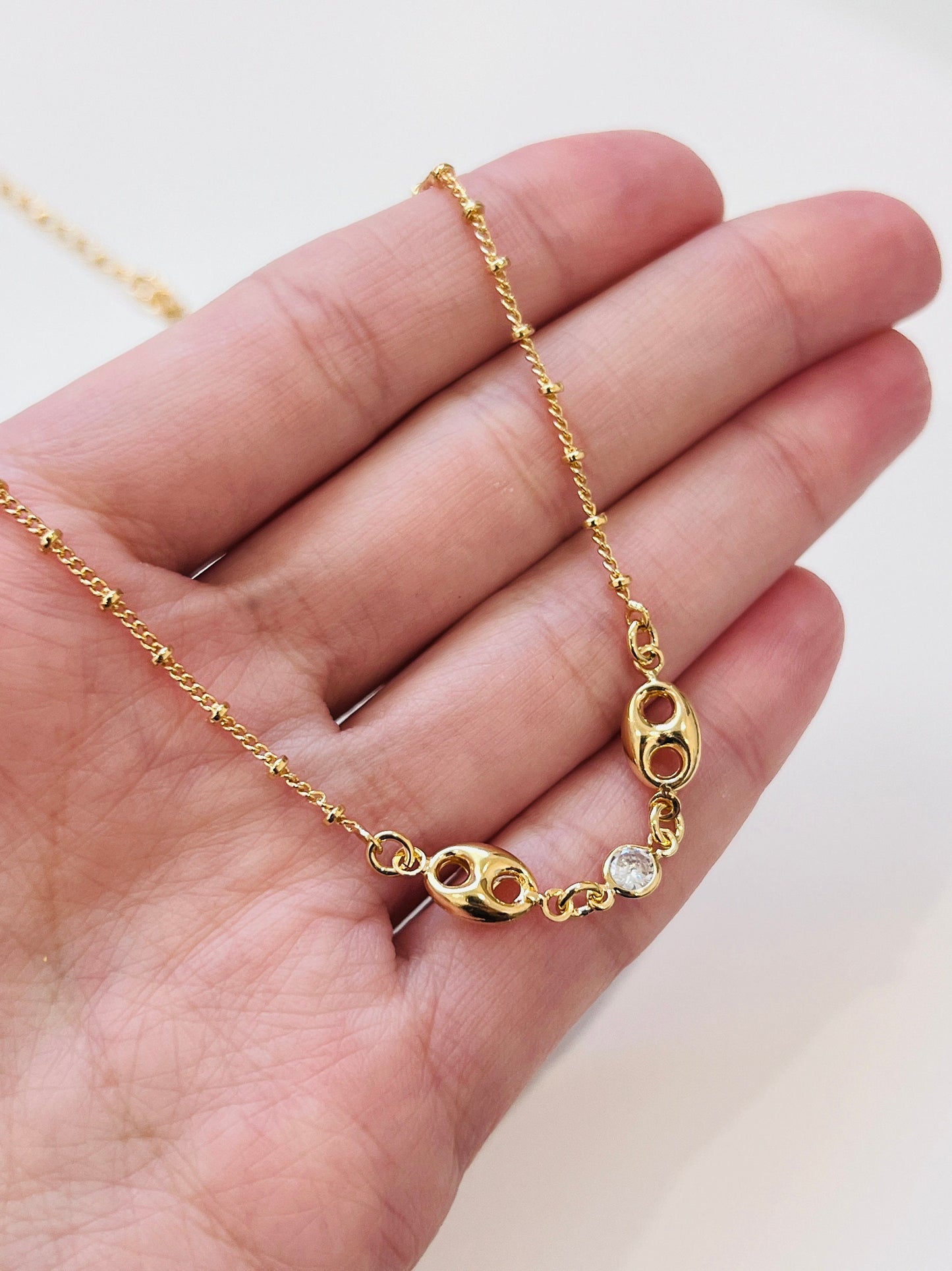 Gold Filled Chain, Ball Chain, Gold Filled Necklace, Womens Jewelry,Womens Necklace,Jewelry for Women,Necklace for Women,Present for Women,