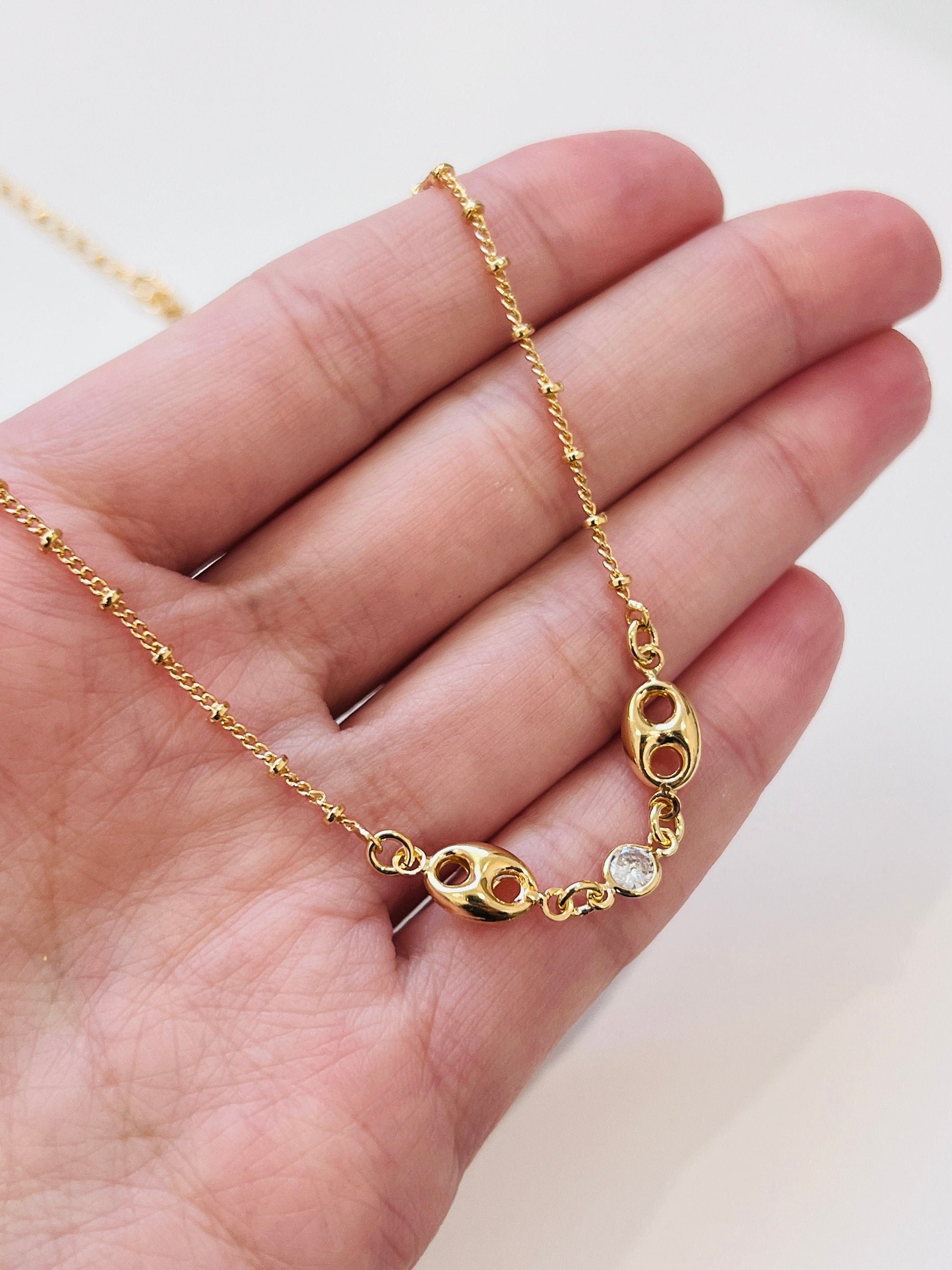 Gold Filled Chain, Ball Chain, Gold Filled Necklace, Womens Jewelry,Womens Necklace,Jewelry for Women,Necklace for Women,Present for Women,