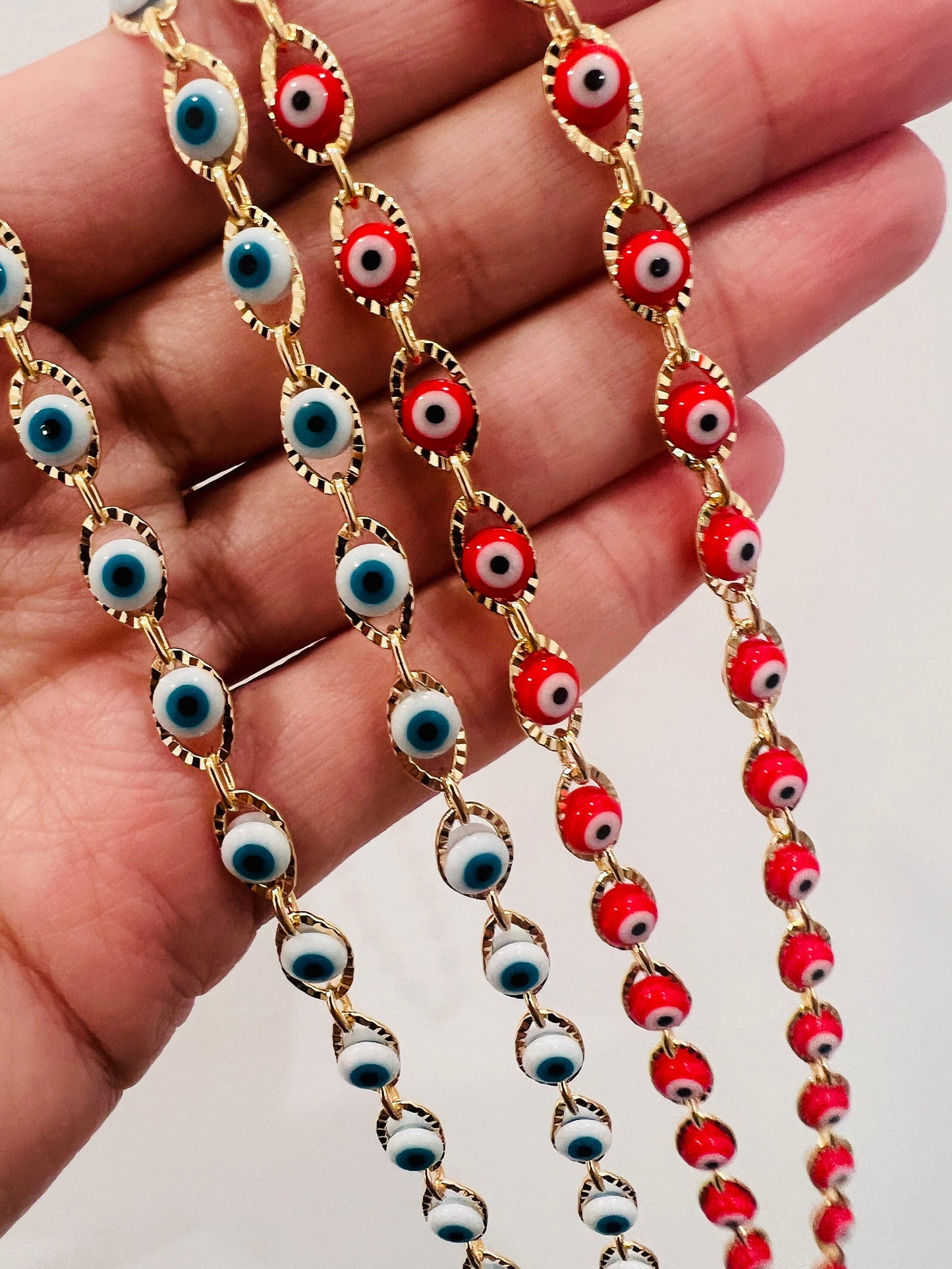 Evil Eye Necklace, Gold Filled Necklace, Gold Chain, Gold Filled Jewelry, Lucky Eye Necklace,Gold Necklace,Dainty Necklace,Delicate Necklace