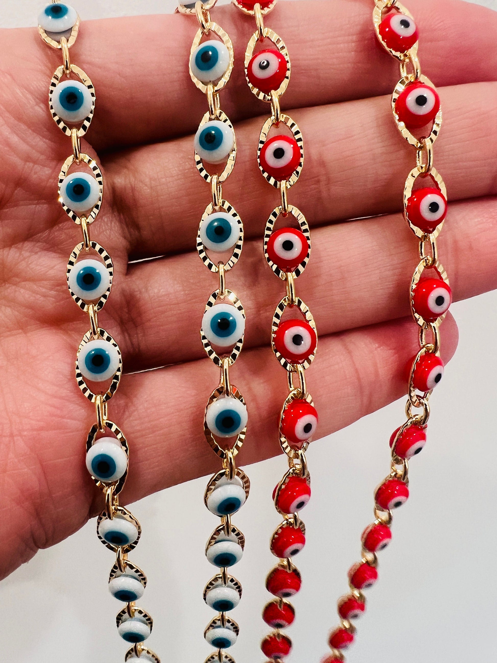 Evil Eye Necklace, Gold Filled Necklace, Gold Chain, Gold Filled Jewelry, Lucky Eye Necklace,Gold Necklace,Dainty Necklace,Delicate Necklace