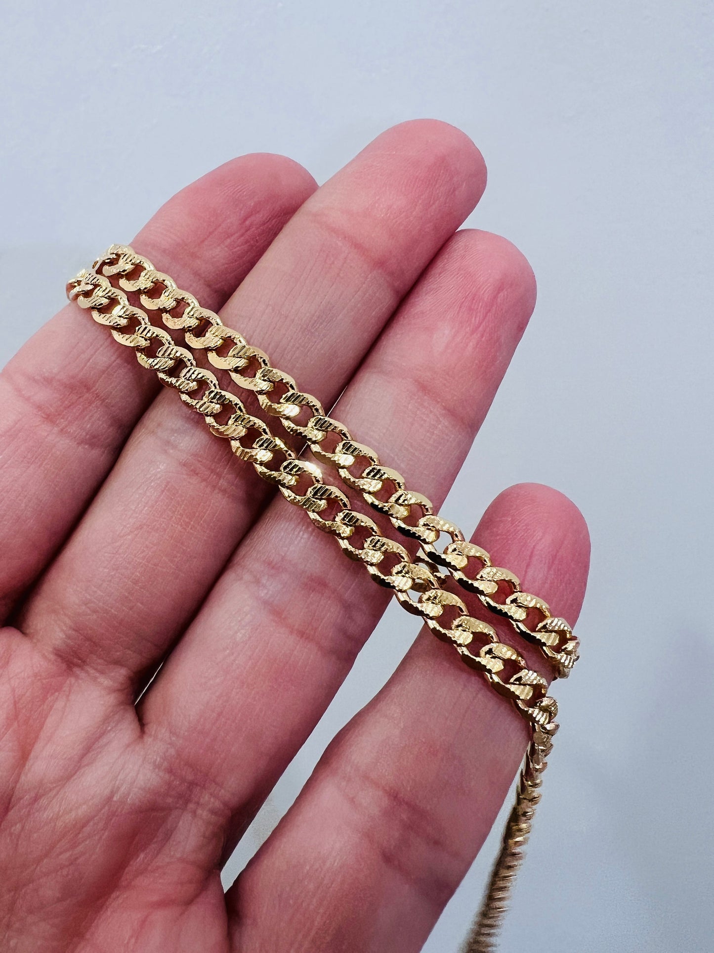 Men's Chain, Cuban Link Chain, Gold Filled Necklace, Mens Jewelry, Mens Necklace, Mens Gift,Jewelry for Men,Necklace for Men,Present for Men