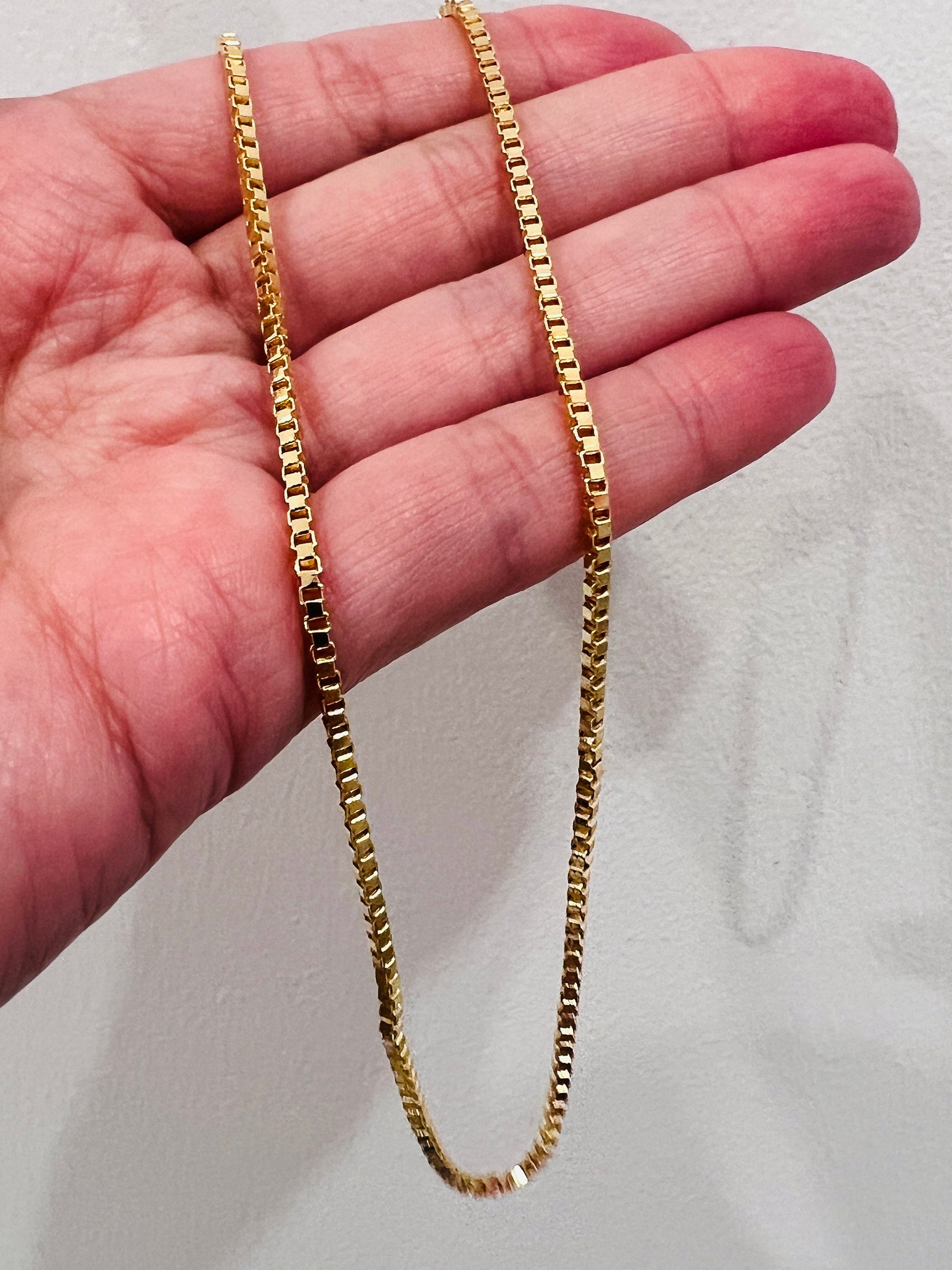 Box Chain, Womens Necklace, Necklace for Women, Gold Filled Necklace, Gold Filled Chain, Gold Chain, Gold Necklace,Gold Snake Chain, Snake